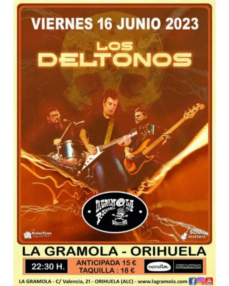 Los Deltonos en concierto