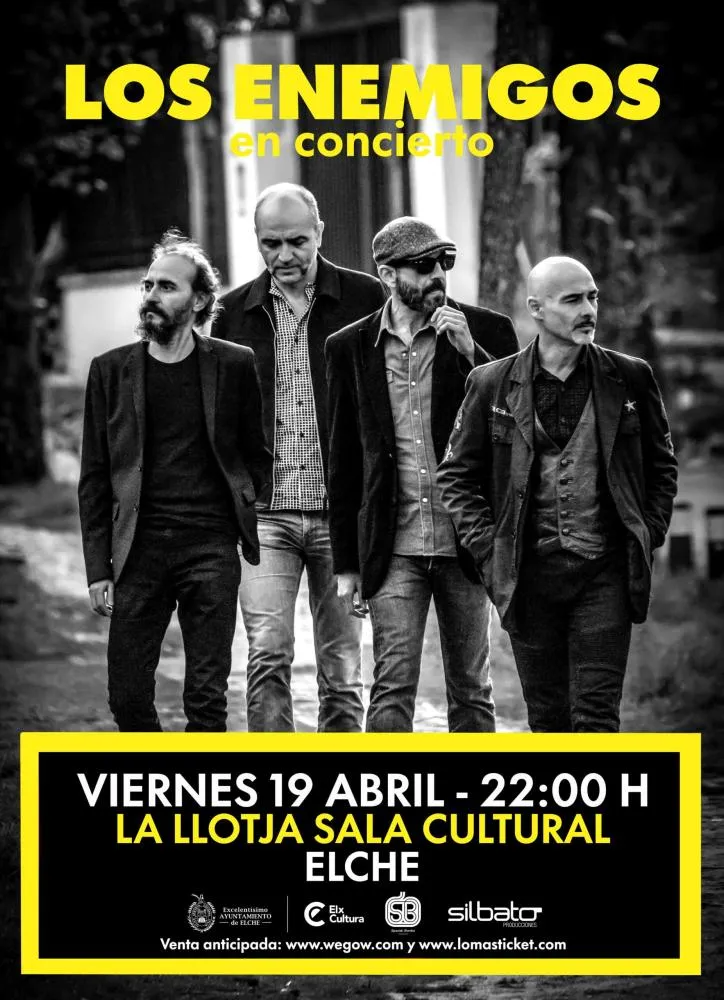 Los Enemigos. En concierto