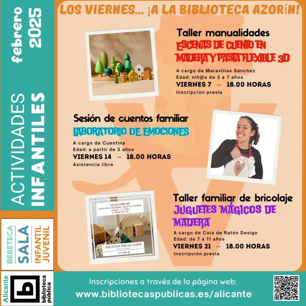 Los Viernes... a la Biblioteca Azorín!!!