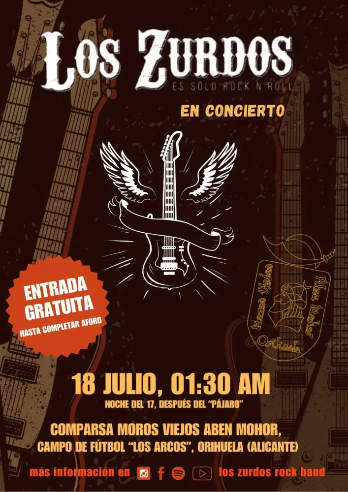 Los Zurdos en concierto