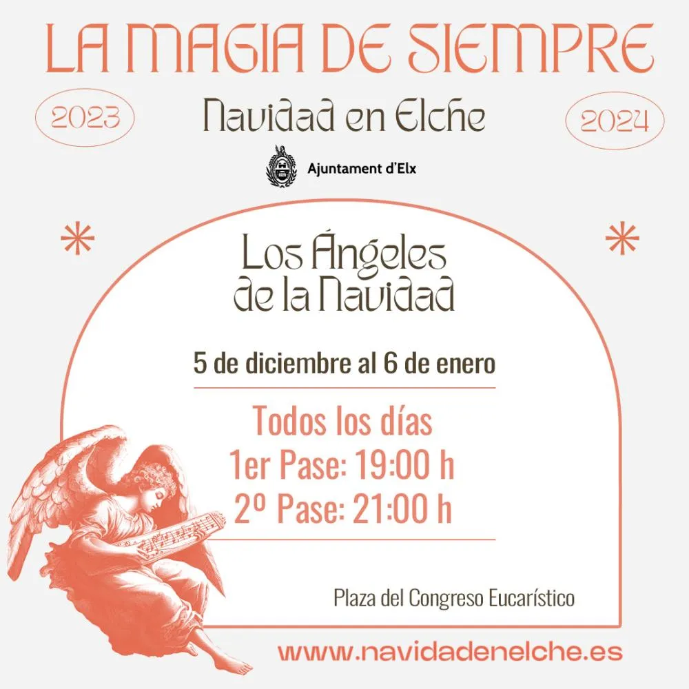 Los Ángeles de la Navidad Elche 2023