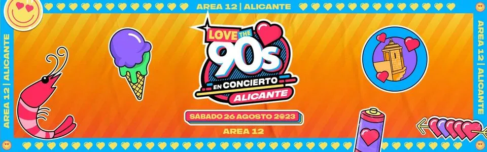 Love the 90s en Área 12 - Alicante