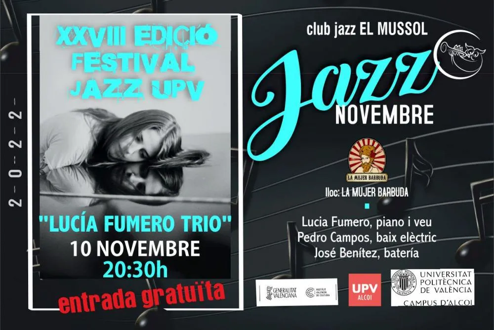 Lucía Fumero Trío - Festival Niembre Jazz UPV