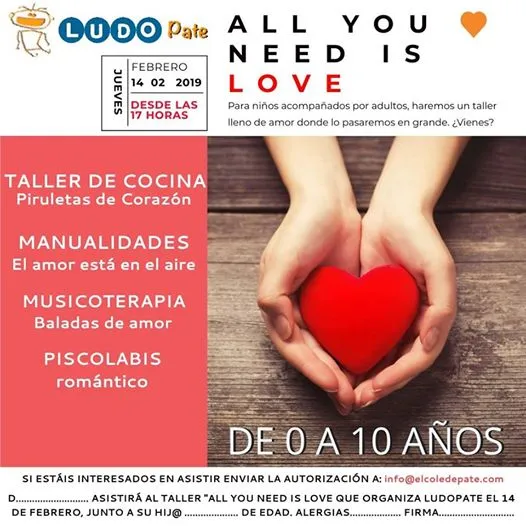 Ludopate: All You Need is Love. Una tarde con mucho amor