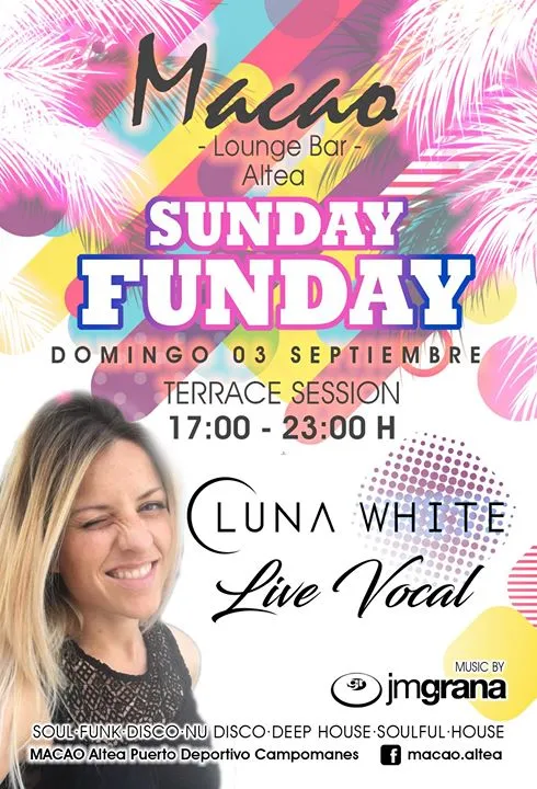 Luna White Live Vocal - Macao Altea