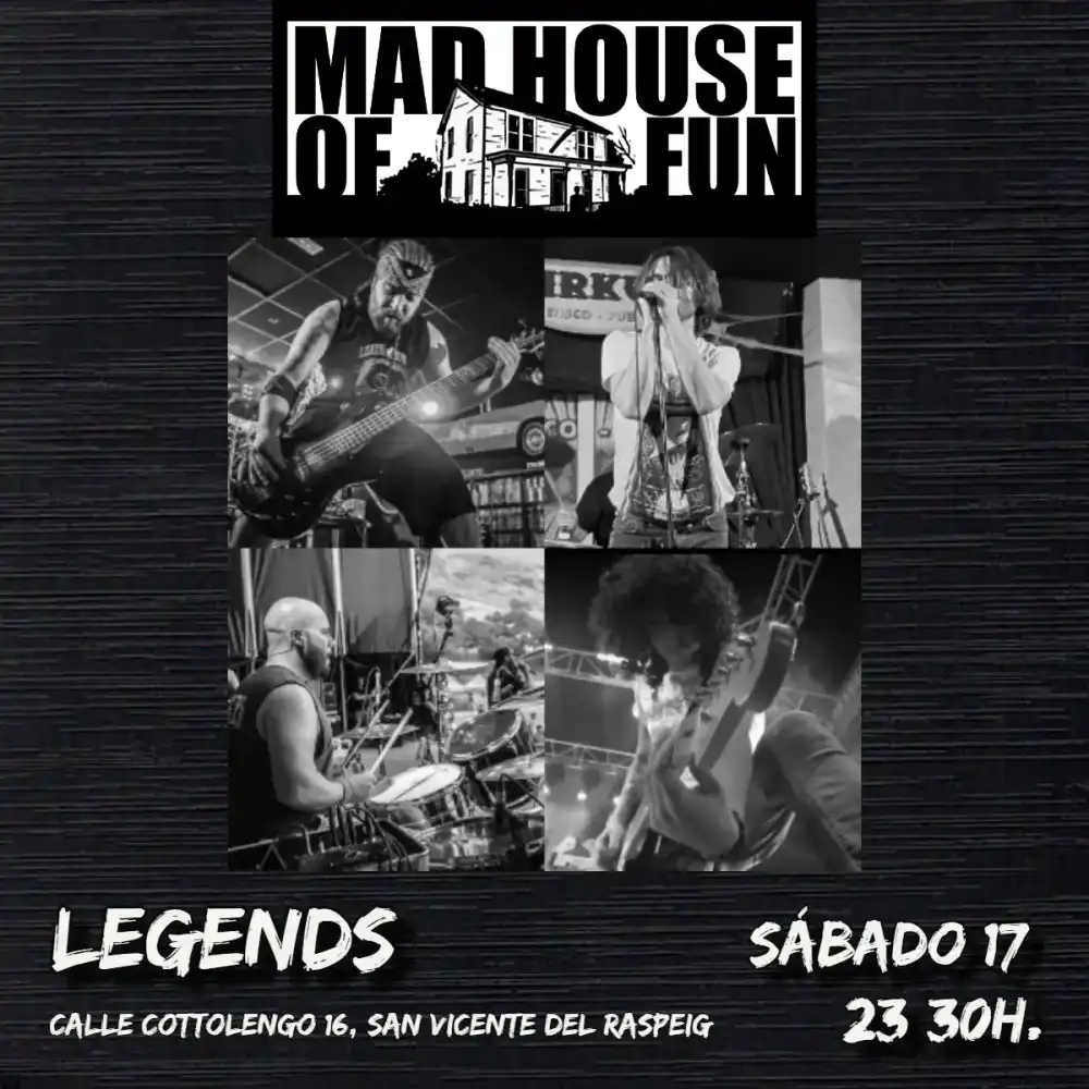 Mad house of fun en concierto