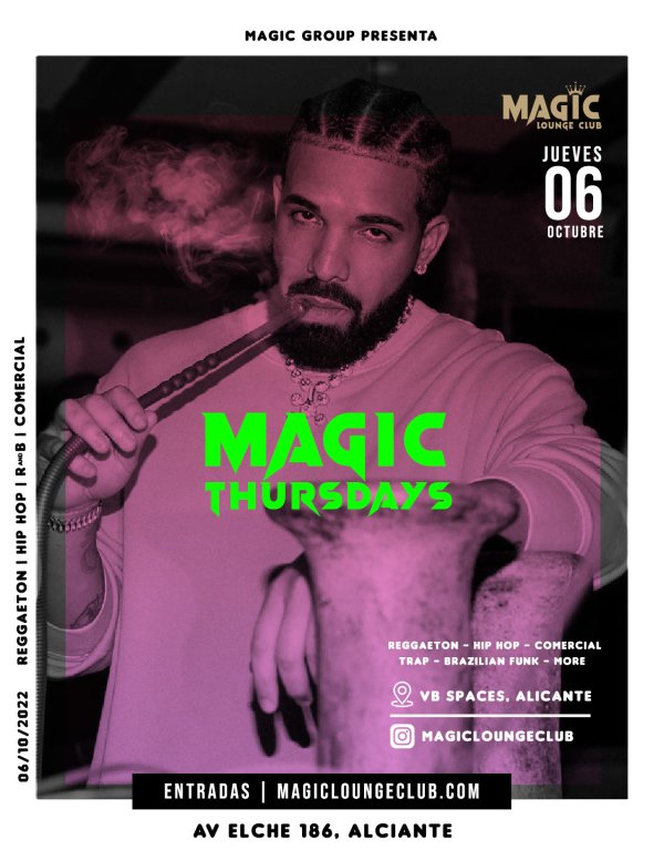 Magic Thursdays en Magic Lounge Club