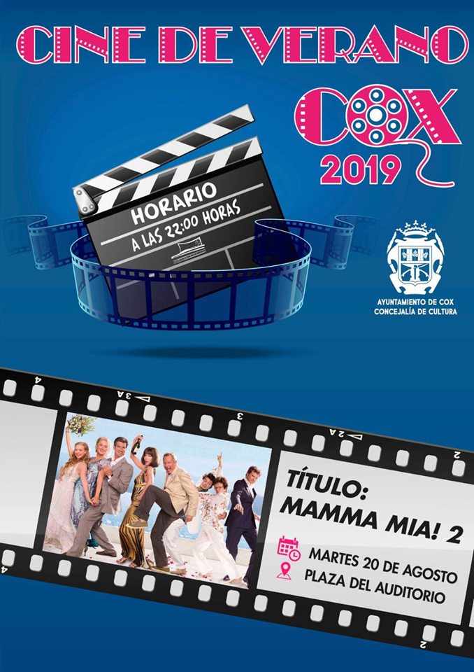 Mamma Mía! - Cine de Verano 2019 en Cox