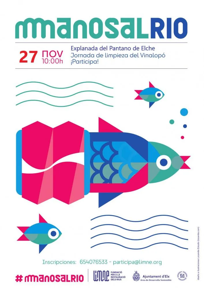 Manos al río. Jornada de limpieza del Vinalopó