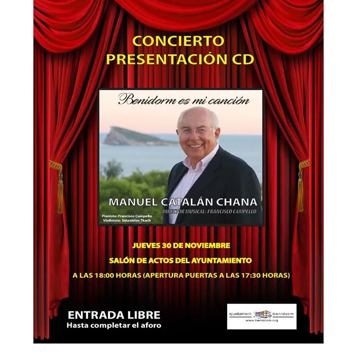 Manuel Catalán Chana - Concierto Presentacíón Nuevo CD