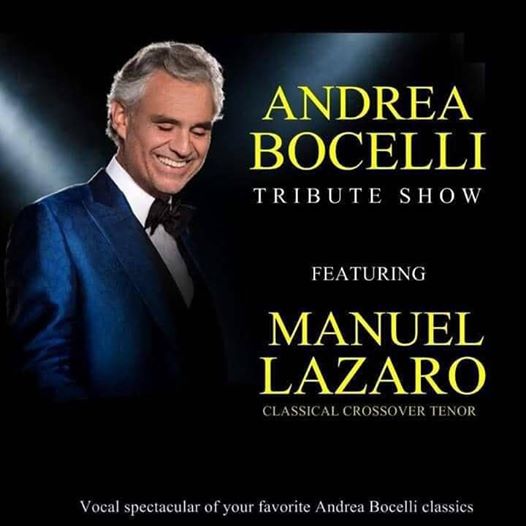 Manuel Lázaro Andrea Bocelli Tribute in Benissa
