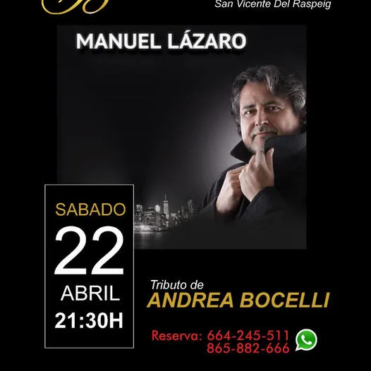 Manuel Lázaro en San Vicente