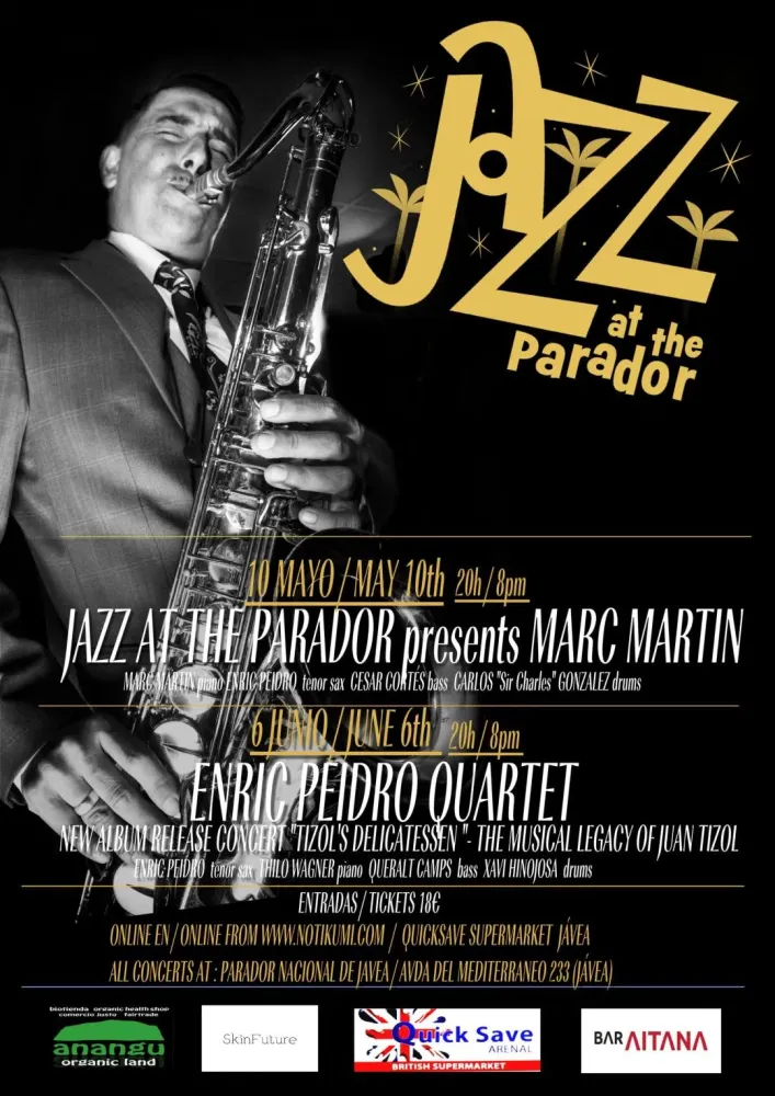 Marc Martín en concierto ► Jazz at the Parador
