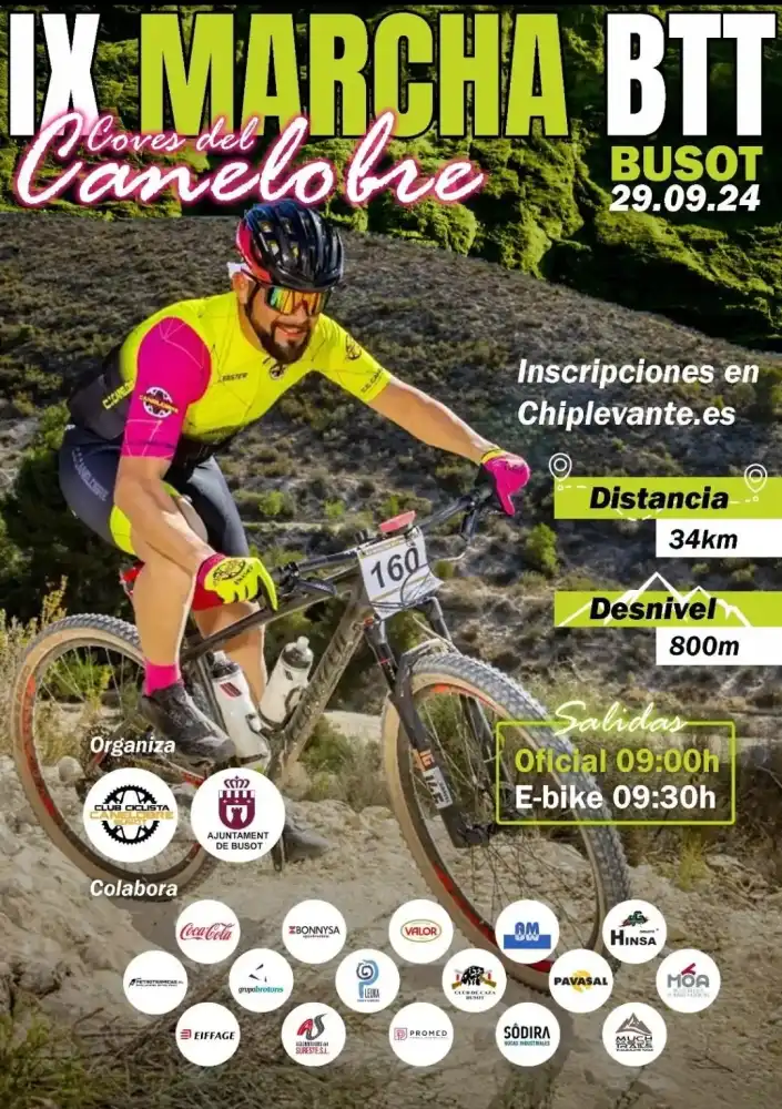 Marcha BTT Coves del Canelobre 2024