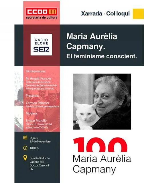 Maria Aurèlia Capmany, el feminisme conscient