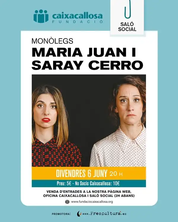 Maria Juan i Saray Cerro: Comèdia Dramàtica