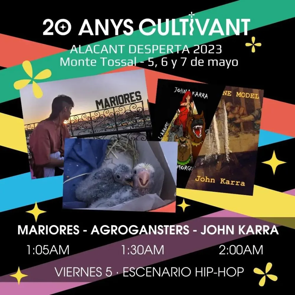 Mariores + Agroganster + John Carra - Alacant Desperta 2023
