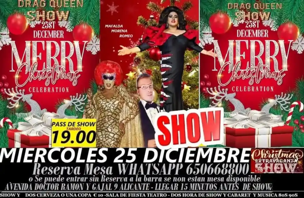 Marry Christmas Drag Queen Show