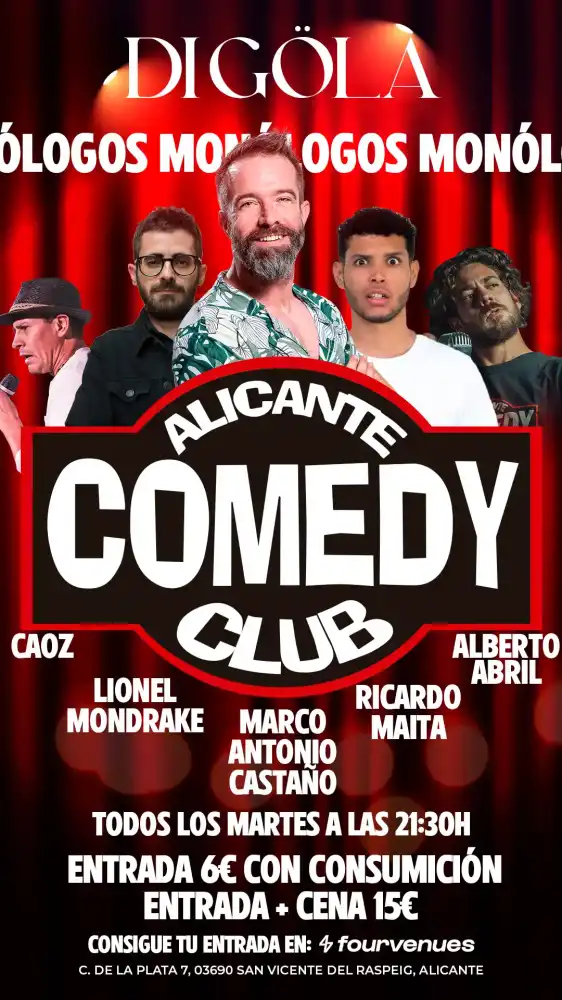 Martes "Alicante Comedy Club"