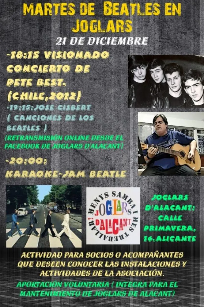 Martes de Beatles en Joglars