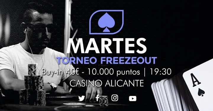 Martes Freezeout en Alicante