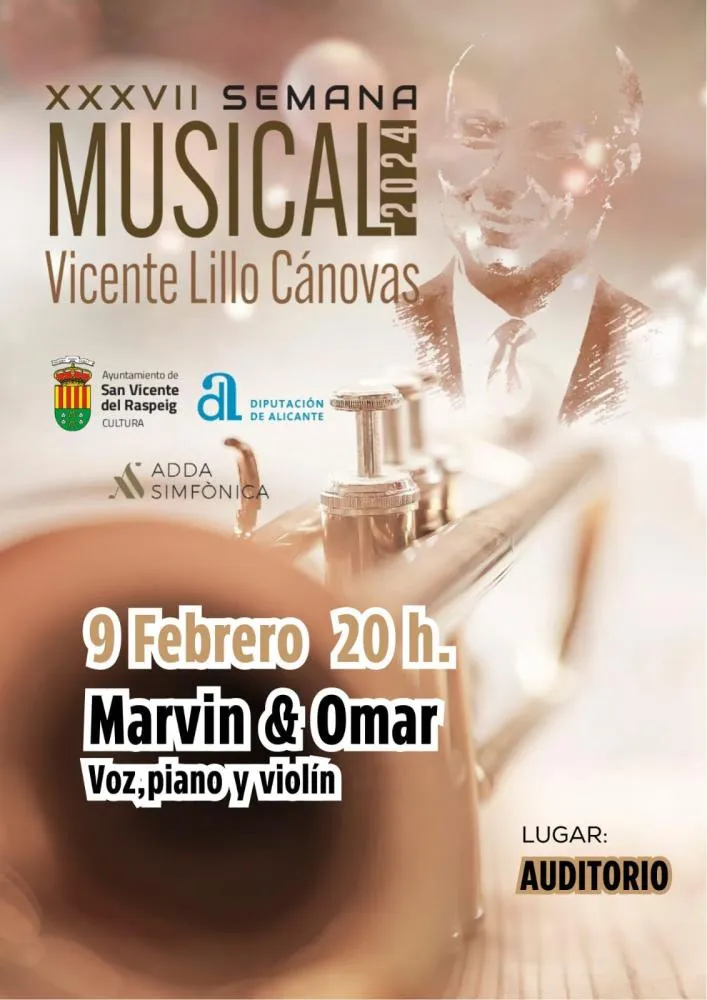 Marvin & Omar, Voz, Piano y Violín