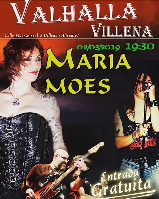 María Moes en Villena