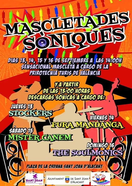 Mascletades Sóniques Sant Joan 2018