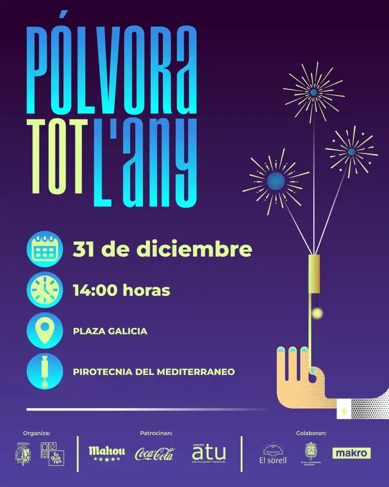 Mascletà de Nochevieja 2024 ► Pólvora tot l' any