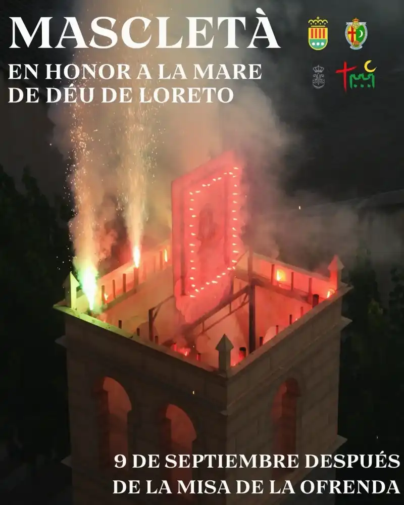 Mascletà en honor a la Mare de Déu de Loreto 2024 ► Fiestas Moros y Cristianos Mutxamel 2024