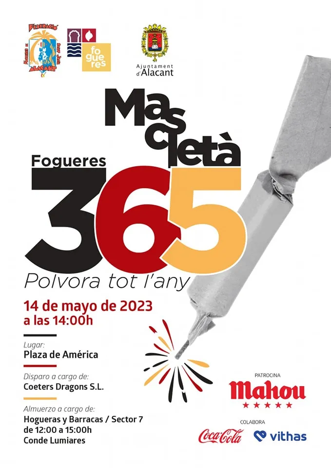 Mascletà Fogueres 365 - Mayo 2023