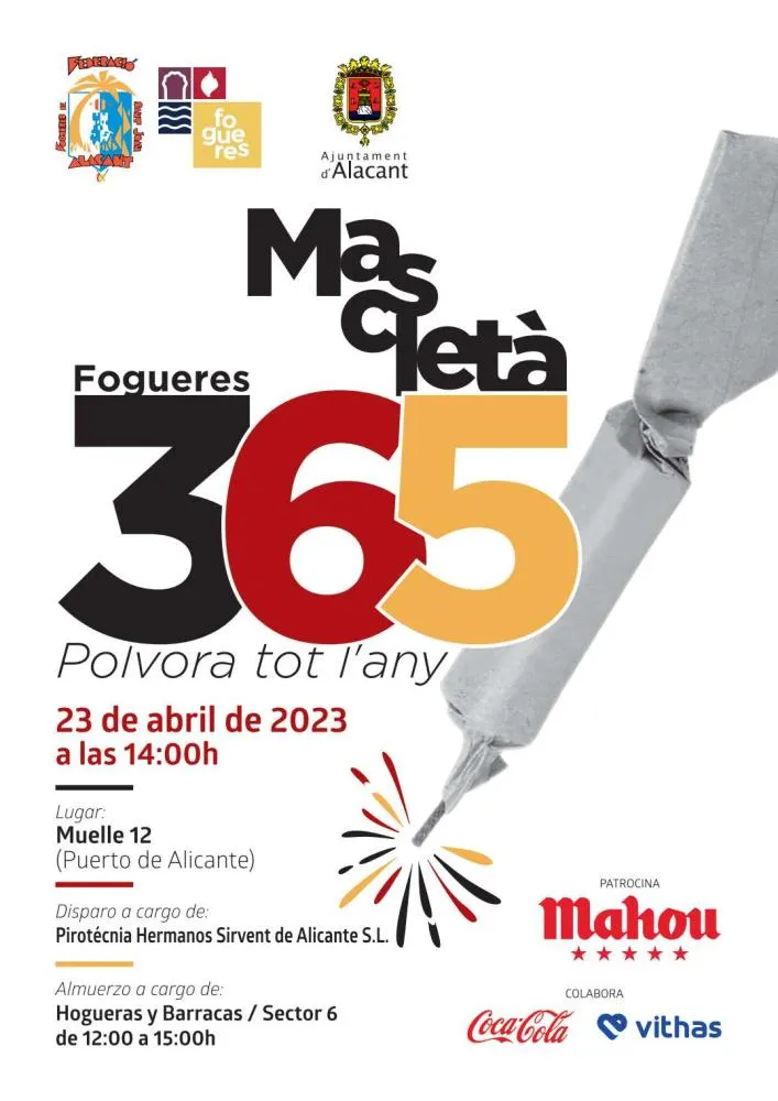Mascletà Pólvora tot lany - Abril 2023