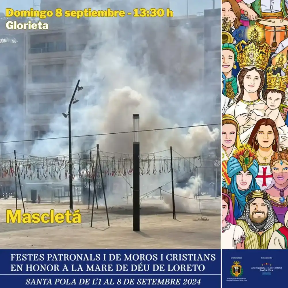 Mascletà ► Fiestas Santa Pola 2024