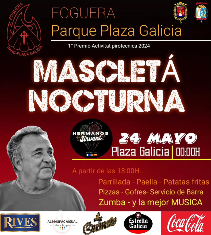 Mascletá Nocturna Plaza Galicia