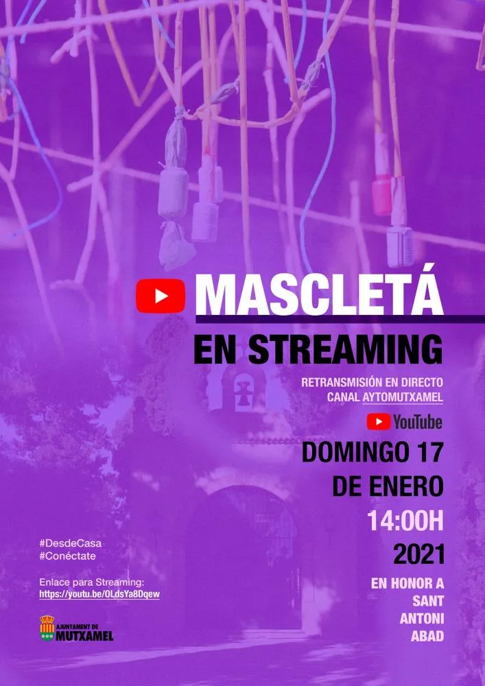 Mascletá San Antón en Streaming Mutxamel