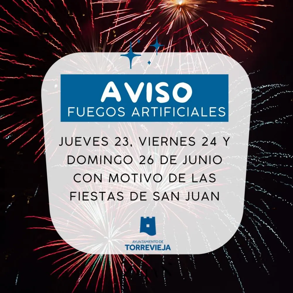 Mascletás y Fuegos Artificiales Torrevieja Fiestas de San Juan