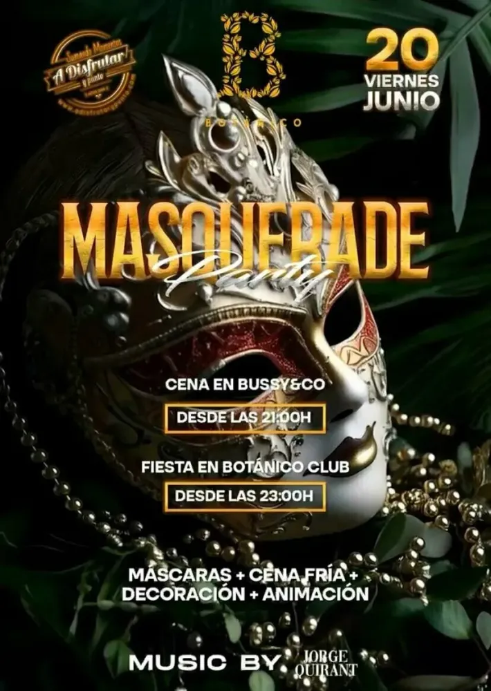 Masquerade Party – la Fiesta más Misteriosa