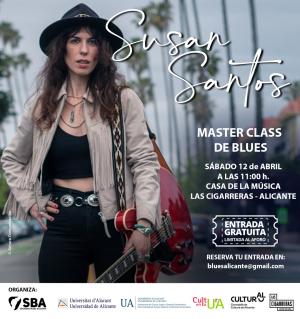 Master Class de Blues con Susan Santos