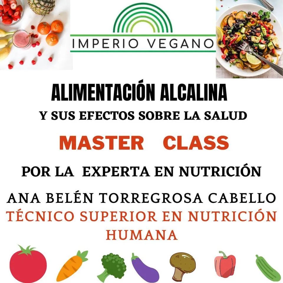 Master Class sobre alimentación alcalina y sus efectos sobre la salud