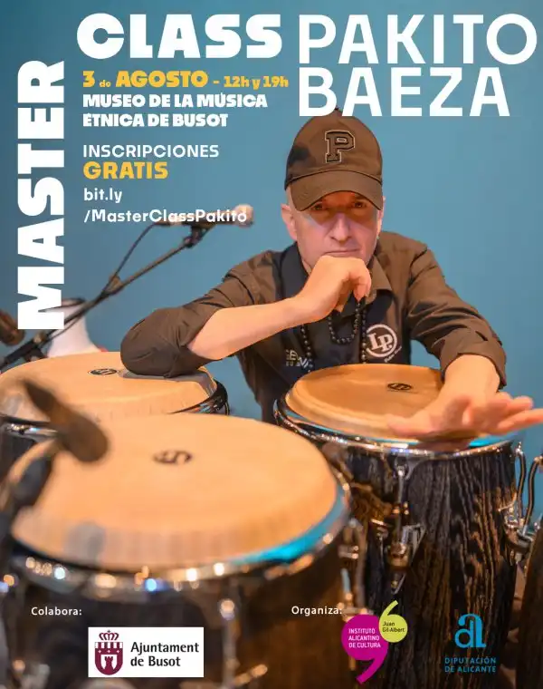 Masterclass con Pakito Baeza en Busot