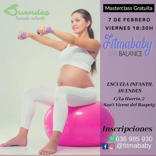 Masterclass Gratuita Fitmababy Embarazo
