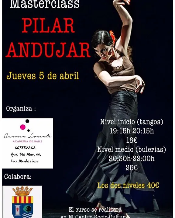 Masterclass Pilar Andujar en Los Montesinos