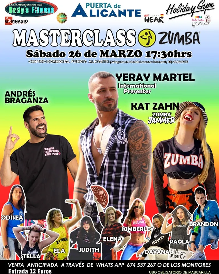 Masterclass Zumba Alicante