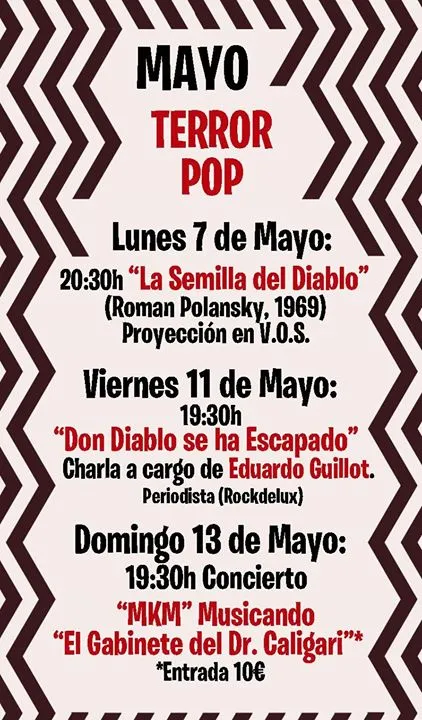 Mayo Terror Pop en Fundación Caja Mediterráneo