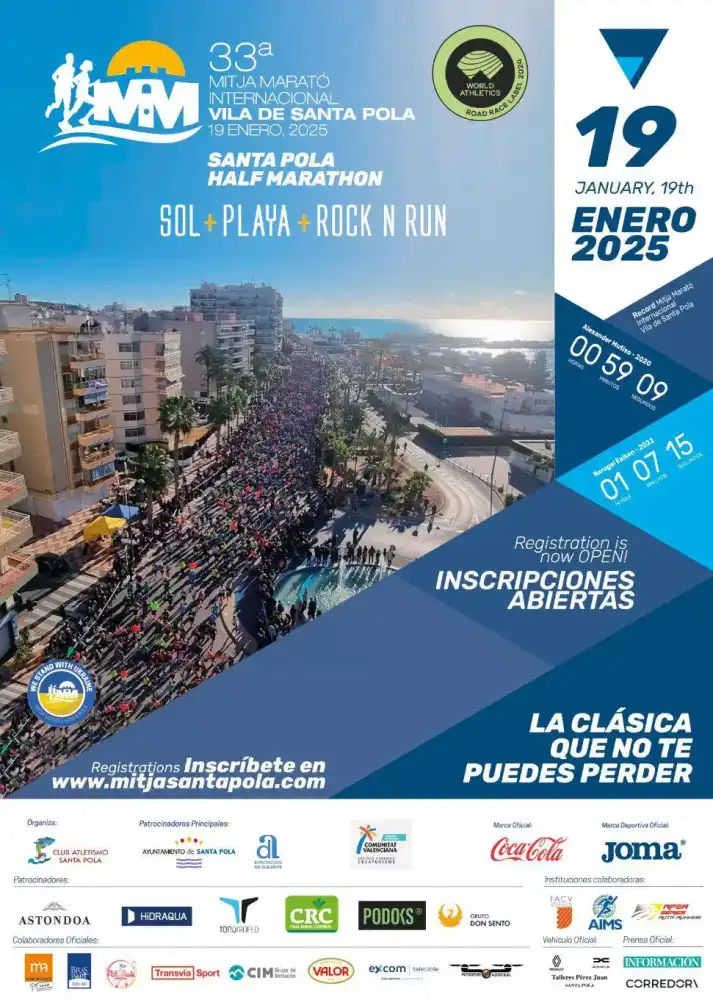 Media Maratón Vila de Santa Pola 2025