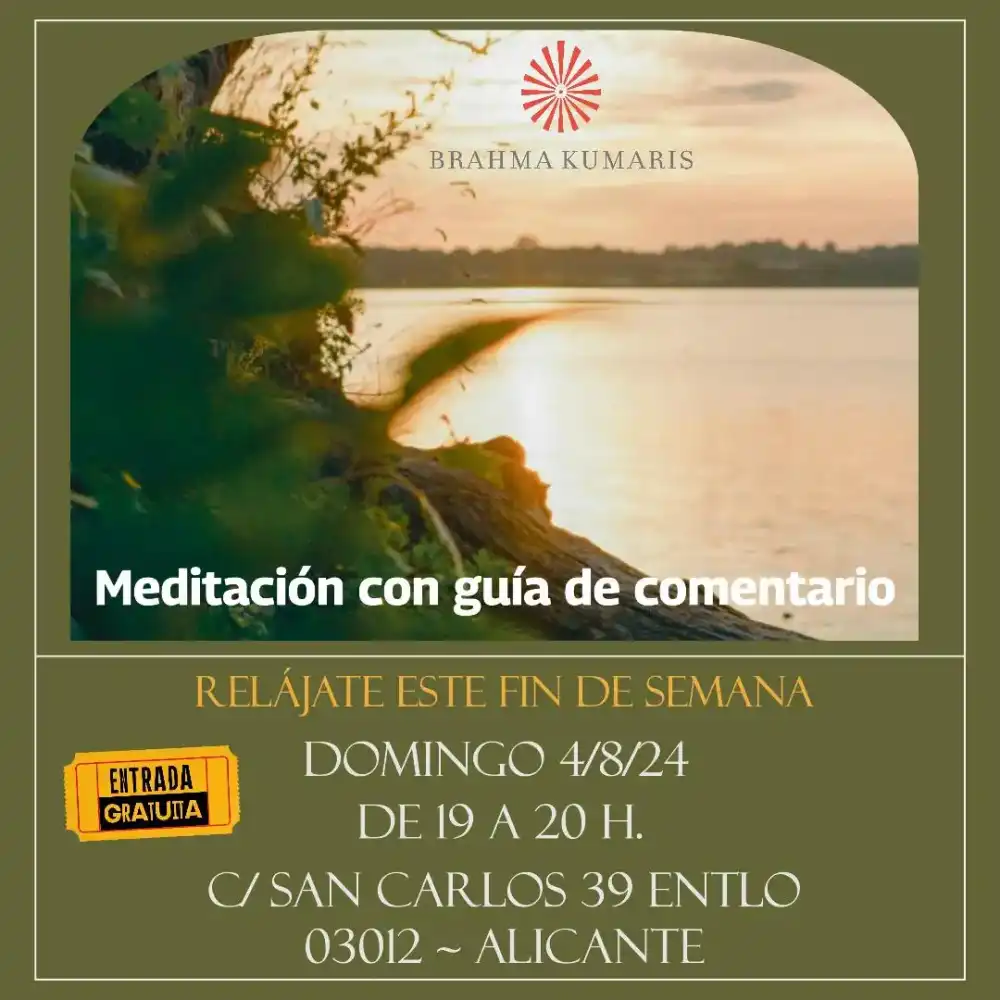 Meditación con guia de comentario