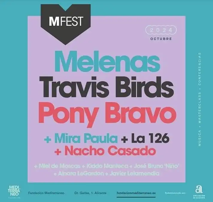 Melenas, Travis Birds, Pony Bravo + ... ► MFest 2024