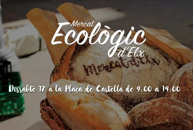 Mercadillo Ecológico en la Plaza de Castilla de Elche