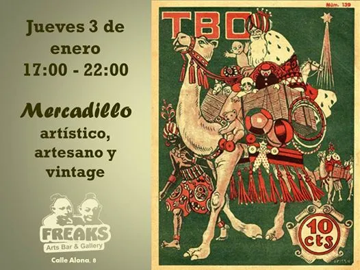 Mercadillo friki, artístico, artesano y vintage de Reyes