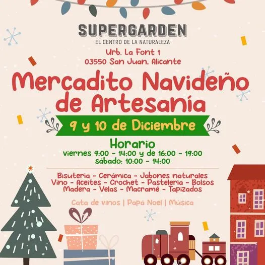 Mercadito Navideño de Artesanía